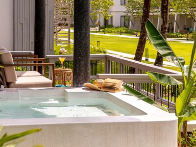 Garden villa