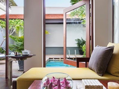 Pool Terrace Suite de l'hôtel Park Hyatt à Siem Reap