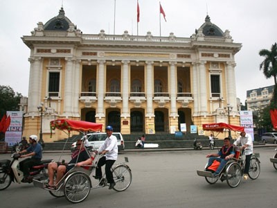 Revivez le Hanoi des années 50 en cyclo-pousse