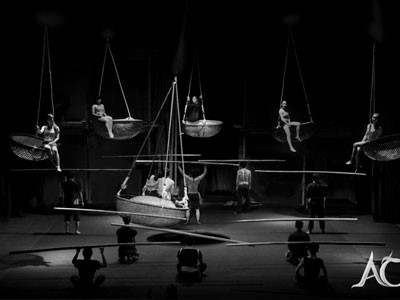 Spectacle de cirque « À O »  à l’Opéra d’Ho Chi Minh