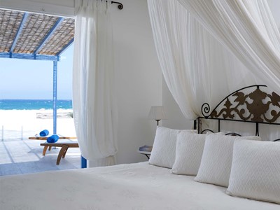 Honeymoon Superior Suite du Villa Marandi Luxury Suites en Grèce