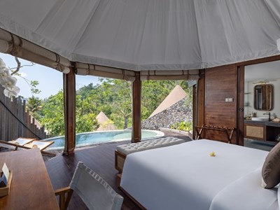 Luxury Pool Tent