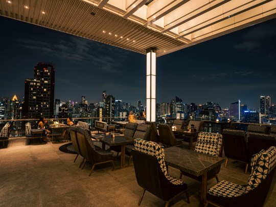 La terrasse du Nimitr Restaurant