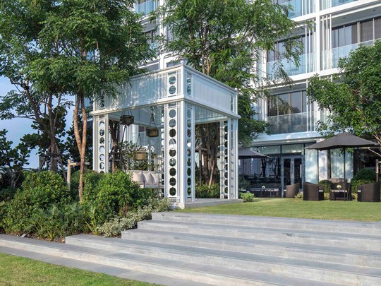 Le jardin du 6e étage