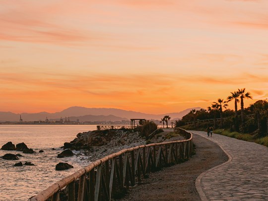 Promenades en bord de mer à Malaga