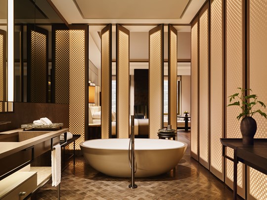 Des salles de bains spacieuxes et luxueuses