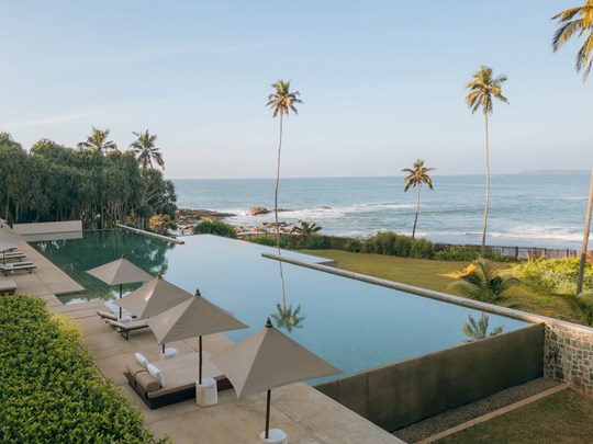 La piscine de l'hôtel
