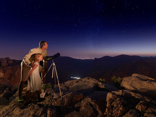 Contemplez les étoiles à l'Anantara Al Jabal Al Akhdar