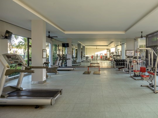 La salle de fitness