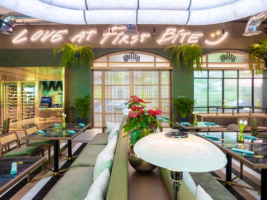 Cuisine sud américaine au Guilty Restaurant