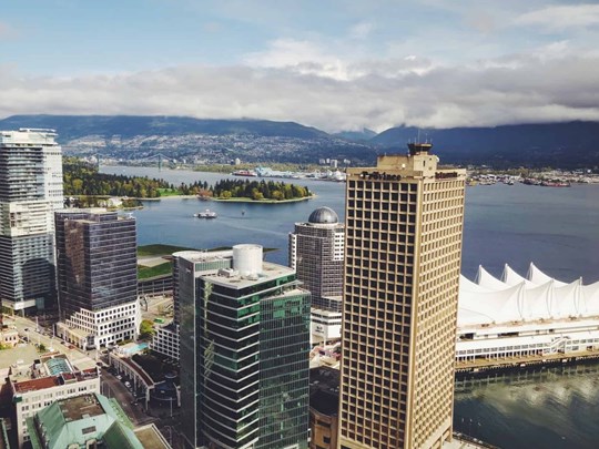 Vue panoramique depuis le Vancouver Lookout