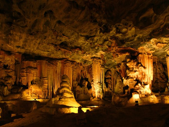 Les cathédrales minérales de Cango Caves