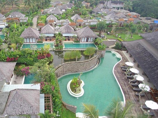 Rejoignez votre hôtel Visesa Ubud Resort