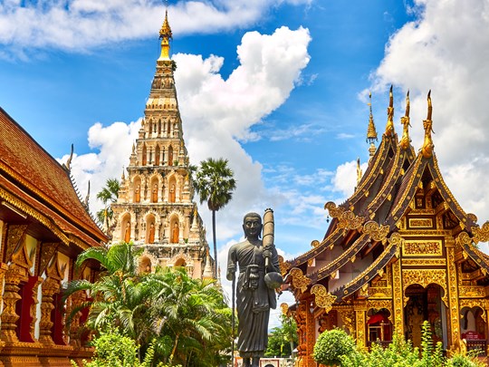 Les temples bouddhiste de Thaïlande