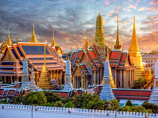 Les merveilles du Grand Palais de Bangkok