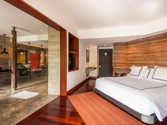 Les Pearl Bed Suites de l'hôtel The Slate 