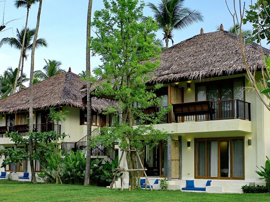 Vue du Alocasia Superior Bungalow