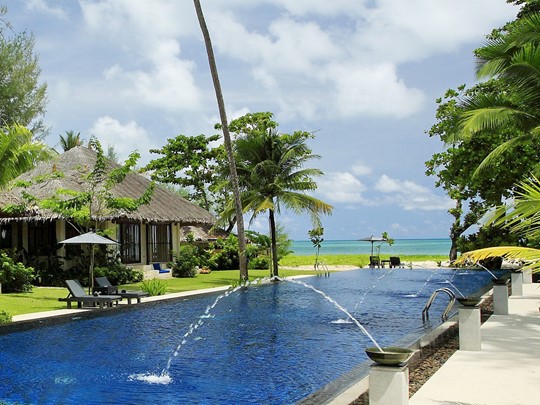 La piscine du Coco Chalet