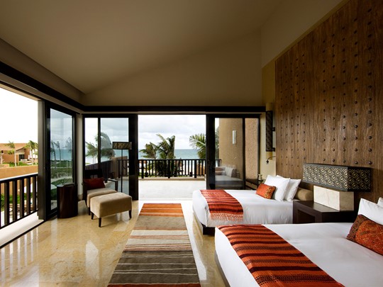 Three Bedroom Oceanfront Pool Villa at the Haven du Banyan Tree