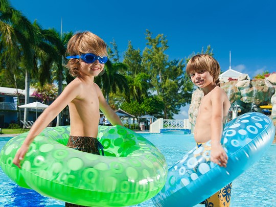 Les enfants donneront libre cours à leur esprit d'aventure à l'hôtel Beaches