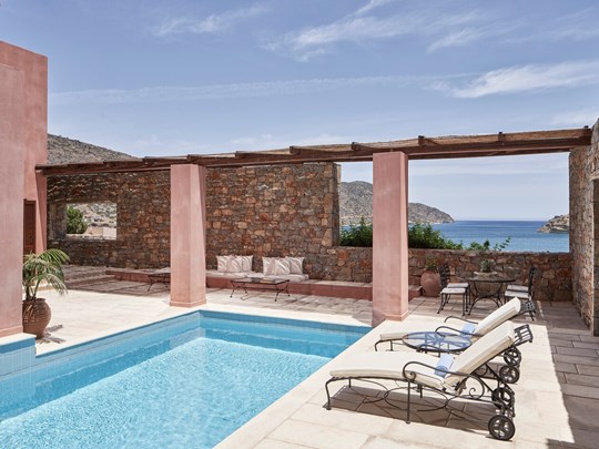 2 Bedroom Grand Villa Sea View Heated Pool