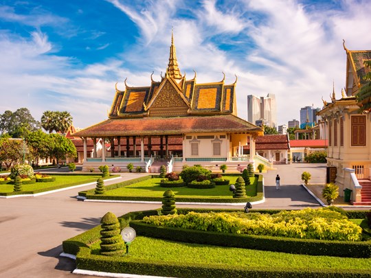 Le Palais royal de Phnom Penh