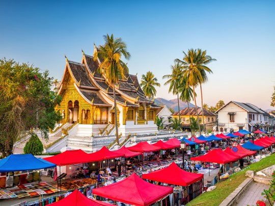 Découverte de Luang Prabang.