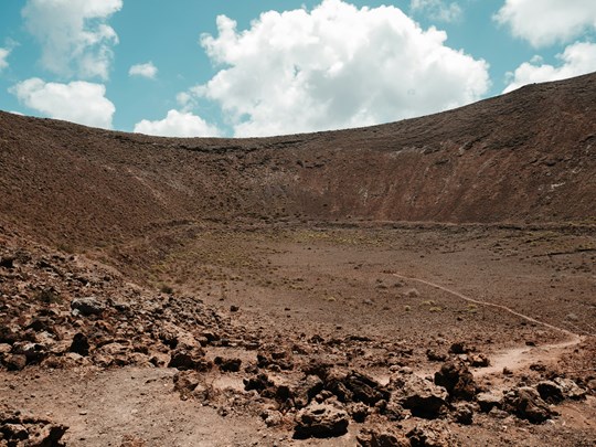 Randonnées dans les cratères aux Canaries