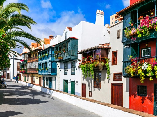 Architecture coloniale traditionnelle de La Palma