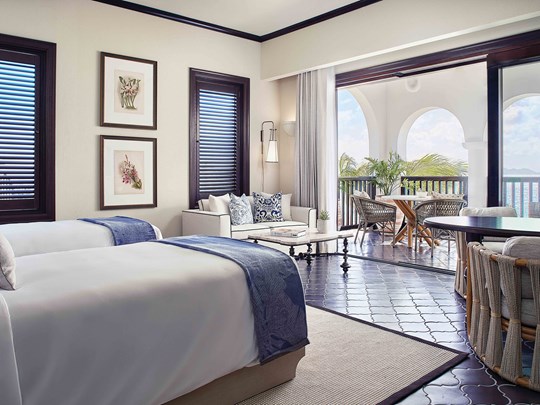 Deluxe Beachfront Room (lits twin)