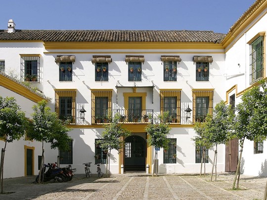 Vue de l'hôtel Casas del Rey de Baeza en Espagne