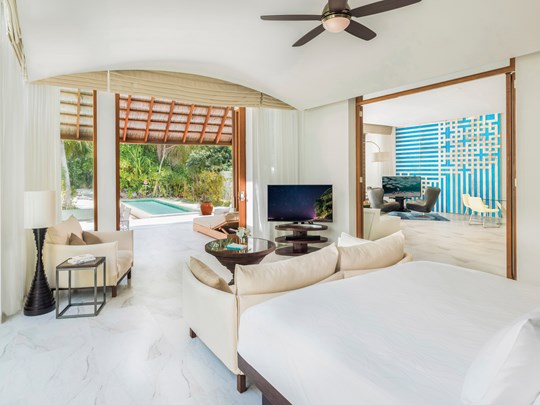 Three Bedroom Beach Suite with Pool