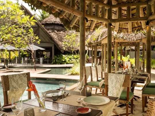 Cuisine asiatique au restaurant Adam & Eve