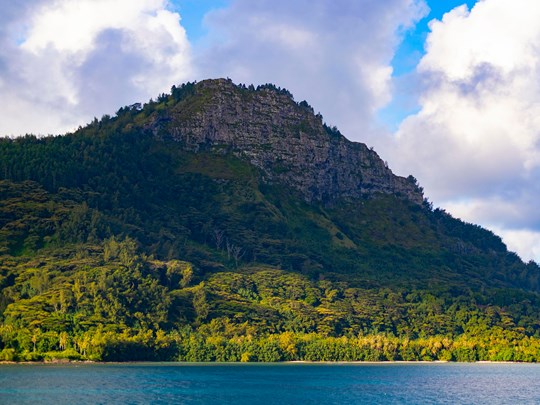 Superbe île d'Aukena 