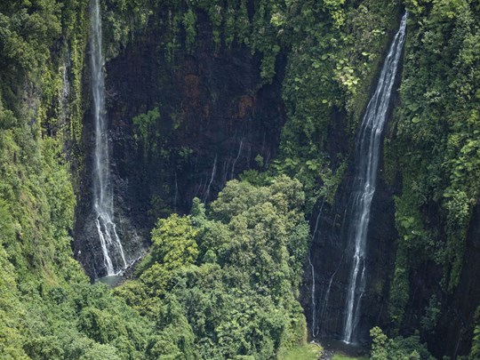 Les cascades de Tahiti