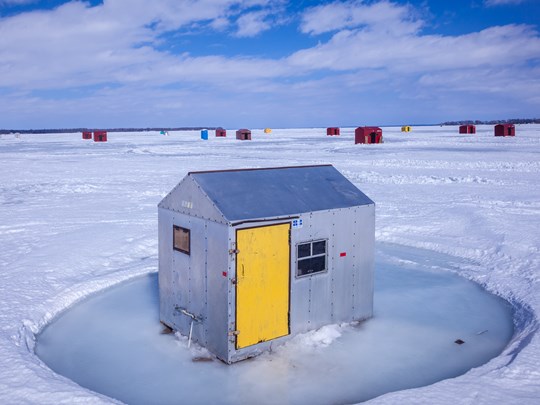 Initiez vous à la pêche blanche