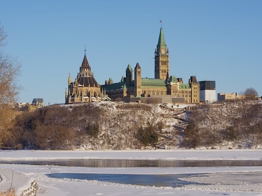 La majestueuse Colline du Parlement