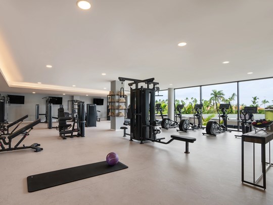 La salle de remise en forme