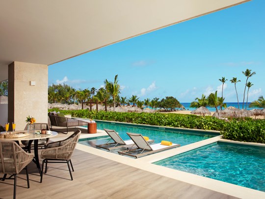 Preferred Club Presidential Suite Swim-Out Ocean Front Adults Only