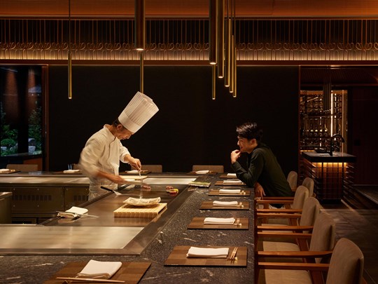 Le restaurant Kōyō