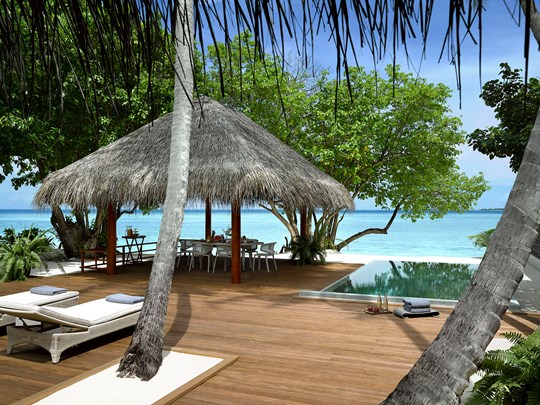 Beachfront Pool Villa