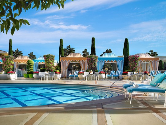 La piscine de l'hôtel Encore at Wynn Las Vegas