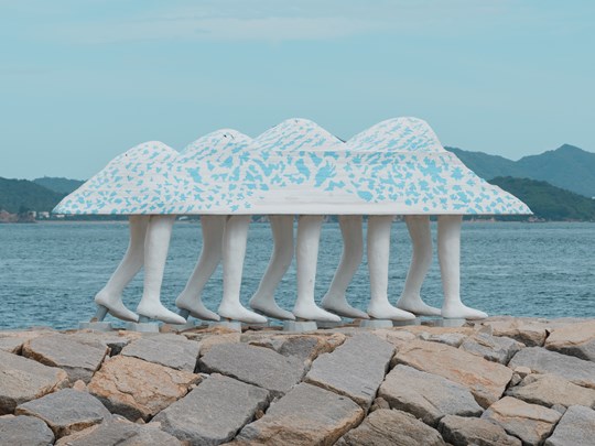 Exposition artistique contemporaine sur l’île de Teshima