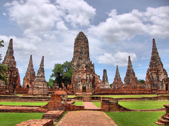 Explorez le majestueux Wat Chaiwattanaram d'Ayutthaya