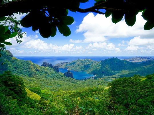 Nuku Hiva, grande île de l'archipel des Marquises