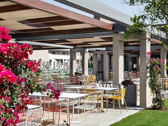 Le restaurant Piatto de l'Euphoria Resort en Grèce