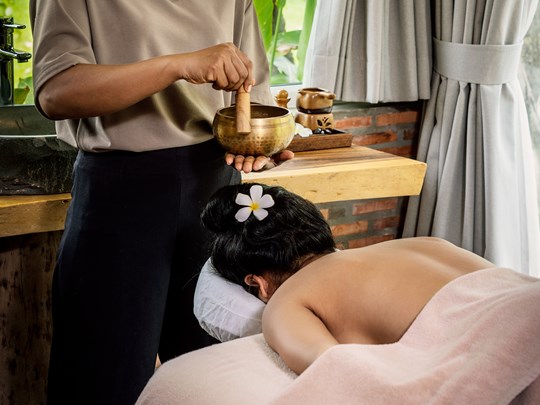 Soins relaxants au spa