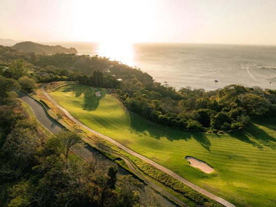 Un parcours de golf spectaculaire 