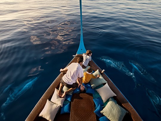 Prenez le large à bord d'un dhoni traditionnel