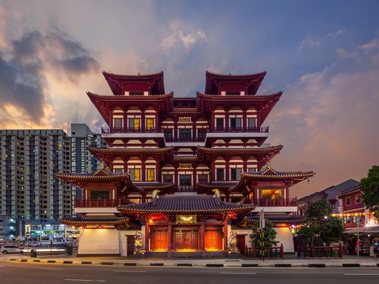 Traverserez Chintown, Kampong Glam, Little India…